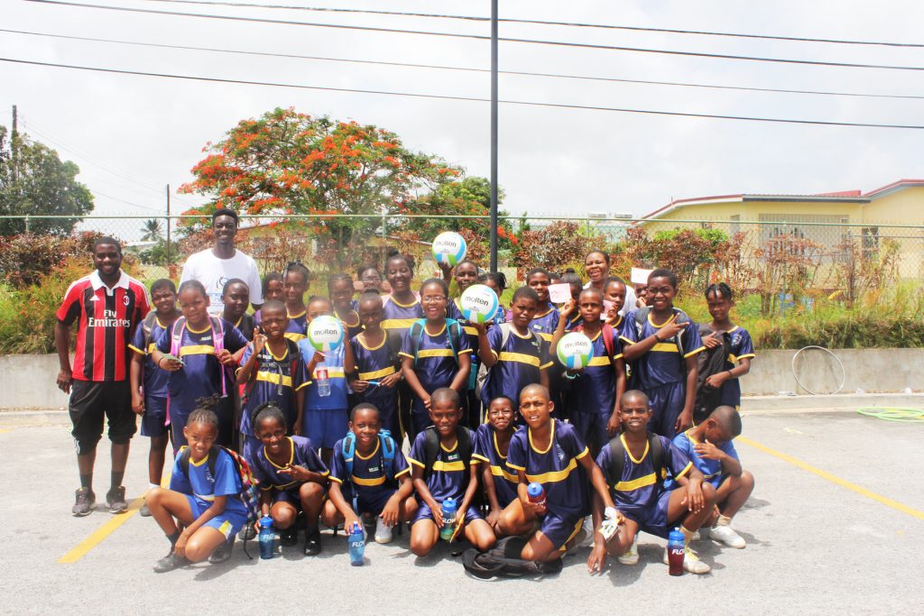 Olympic Day 2016 at Barbados Olympic Association headquarters